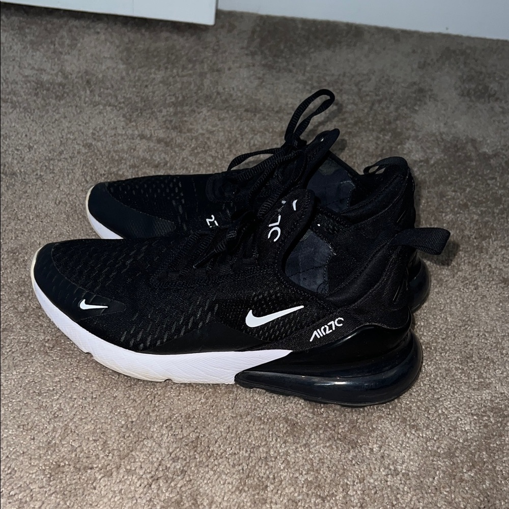 Nike Air Max 270 Black and White Sneakers